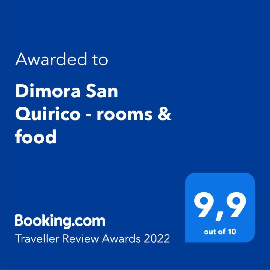Dimora San Quirico - Rooms & Food Marinelli Ngoại thất bức ảnh